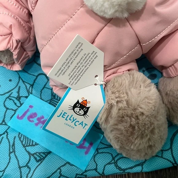 Jellycat Bashful Bunny 'Snow Suit' 2025 BAS3BSKI NEW 100%Authentic